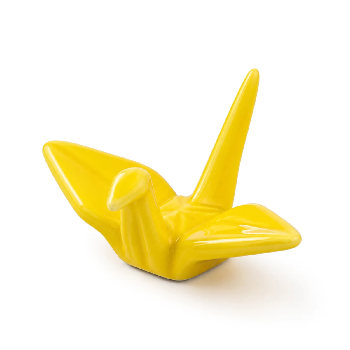 Ceramic Crane Chopstick Rest